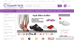 Desktop Screenshot of ortopedikterlik.com